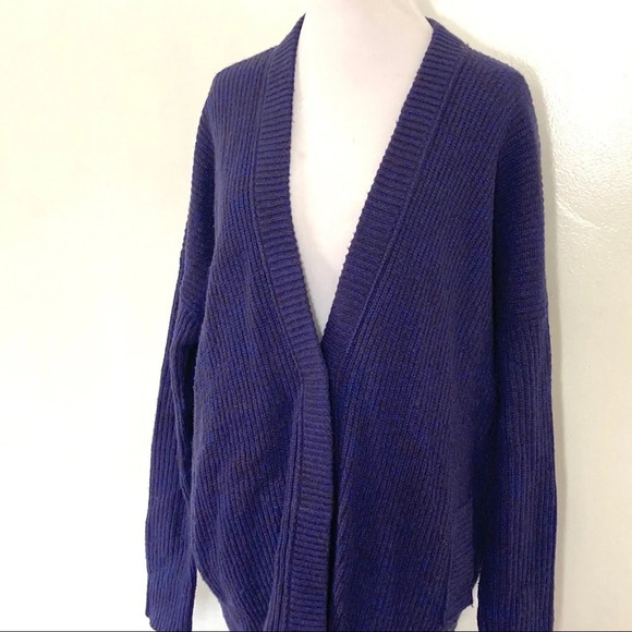 velvet by graham & spencer slouchy cardigan M - Picture 2 of 8